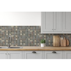 Enmallado Aymara Multicolour 30cm x 30cm (5cm x 5cm) Mosaic Tile