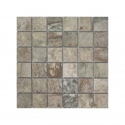 Enmallado Aymara Tierra 30cm x 30cm (5cm x 5cm) Mosaic Tile