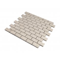 Essel Beige Brick Gulfstone Quartz 30cm x 30cm (4.8m x 2.3cm) Mosaic Tile