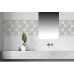 Fern Light Grey 30cm x 60cm Wall Tile