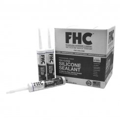 FHC TRU-Clear S1000C Series Silicone Sealant 298ml - 2 Tube Deal