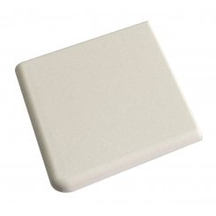 Fireplace Quarry White Corner 9.6cm x 9.6cm Floor Tile