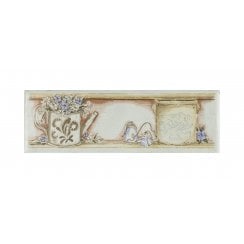 Fireside New England 5cm x 15cm Border Tile Set (Box of 6)
