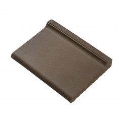 Flame Brown Skirting 11.4cm x 15cm 12mm Floor Tile