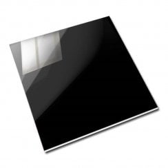 Flat Black Gloss 15cm x 15cm Wall Tile