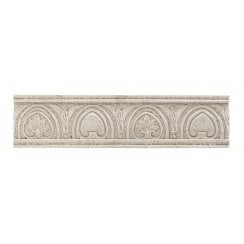 Fleurise Light Cream 8cm x 31.5cm Border Tile