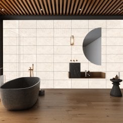 Floriana Blanco Polished 30cm x 60cm Wall and Floor Tile