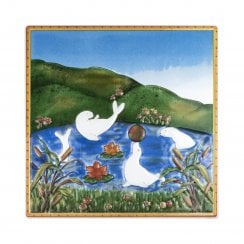 Focas Sealion 30cm x 30cm Plaque Tile