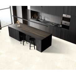 Framenta Cream 60cm x 60cm Wall and Floor Tile