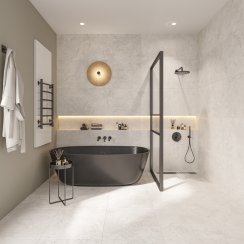 French Stone Light Beige Matt 60cm x 60cm Wall and Floor