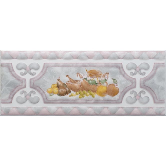 Fruit Rose 10cm x 25 Border Tile