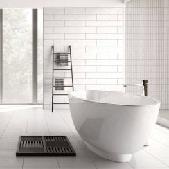 Function White Gloss Plank XL Metro 14.8cm x 49.8cm Wall Tile