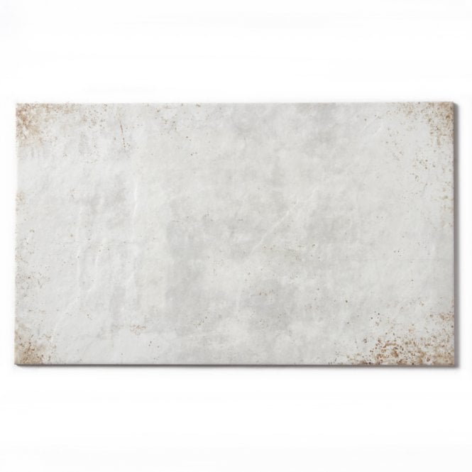 Galvanised Platinum White 29.8cm x 49.8cm Wall and Floor Tile