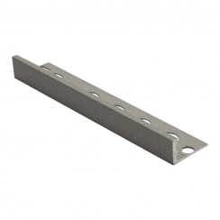 Genesis 22.5mm Granite Aluminium Straight Edge Outdoor Tile Trim 2.5m