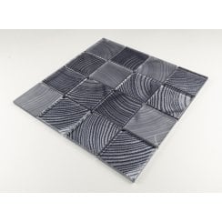 Glacier Grey Wood 30cm x 30cm Mosaic Tile