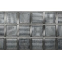 Glass Dusty Black 20cm x 20cm
