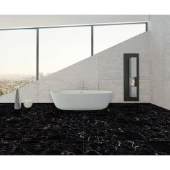 Golden Bordeux Marble Stone 60cm x 60cm Wall & Floor Tile