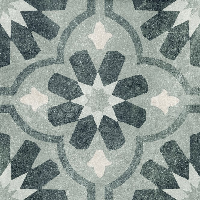 Grand Place Etnic Cold 100cm x 100cm x 2cm  Outdoor Floor Tile