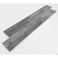 Grey Wood  15cm x 60cm Peel & Stick Panel Tile