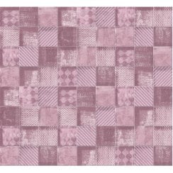 Haiku Pink 23cm x 33.5cm Wall Tile