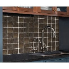 Handmade Bronze 10cm x 10cm Wall Tile