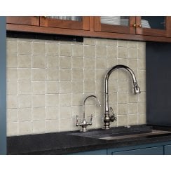 Handmade Cream 10cm x 10cm Wall Tile