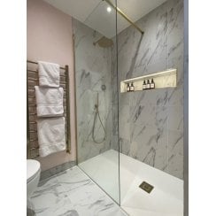 Hellas Marble Effect Matt Rectified Floor Tile 60cm x 60cm Floor Tile