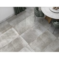 Hemisphere Steel 60cm x 120cm Wall and Floor Tile