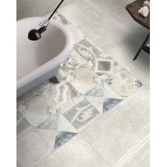 Heritage Blanc 50cm x 100cm Wall and Floor Tile