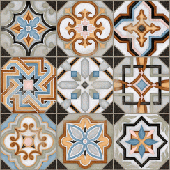 Heritage Longleat 31.6cm x 31.6cm Wall and Floor Tile