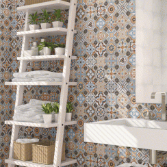 Heritage Longleat 31.6cm x 31.6cm Wall and Floor Tile