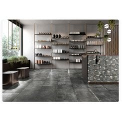 Heritage Noir 50cm x 100cm Wall and Floor Tile