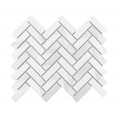 Herringbone Staturio Matt 31.8cm x 24.7cm (2.3cm x 7.3cm) Mosaic Tile