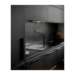 Hexagon Matt Black 32.5cm x 28.1cm (5.1 cm x 5.9cm) Mosaic Tile