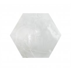 Hexagono Onyx Silk Light Green 52cm x 60cm Wall & Floor Tile