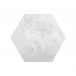 Hexagono Onyx Silk Light Green 52cm x 60cm Wall & Floor Tile