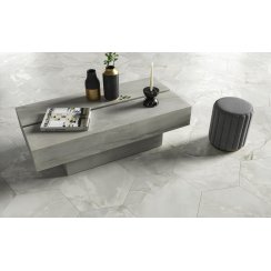 Hexagono Onyx Silk Light Grey 52cm x 60cm Wall & Floor Tile