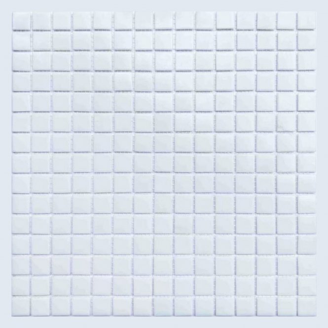 Hot Melt White Mosaic 32.7cm x 32.7cm Mosaic Tile