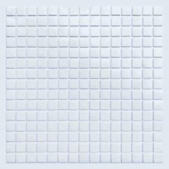 Hot Melt White Mosaic 32.7cm x 32.7cm Mosaic Tile