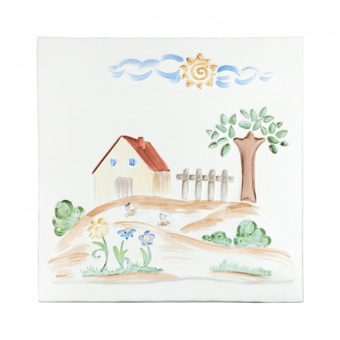 Hueso Farmhouse 30cm x 30cm 3D Plaque Tile