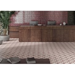 Hydra Garnet 20cm x 20cm Wall and Floor Tile