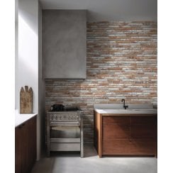Industrial Red 16cm x 40cm Wall & Floor Tile