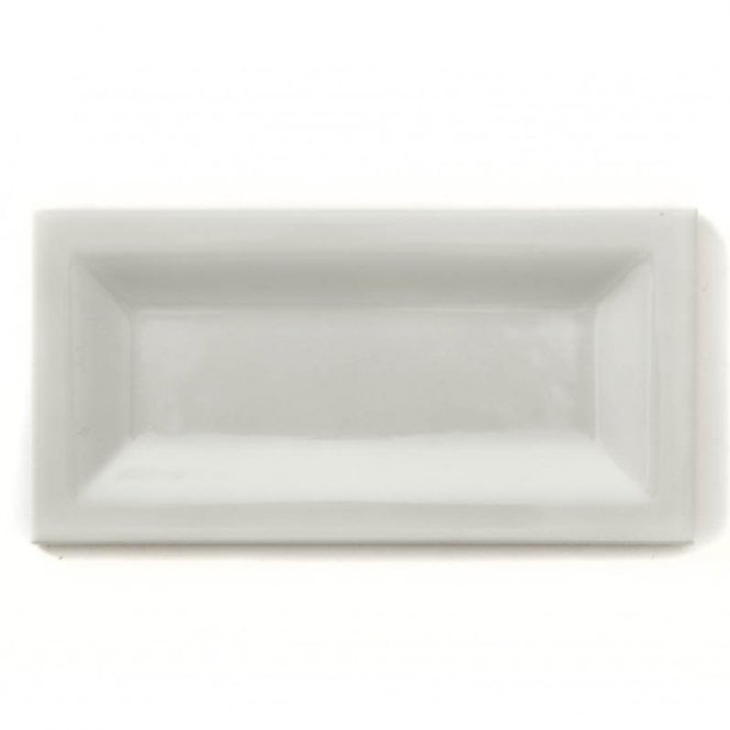 InMetro Light Grey Glazed 7.5cm x 15cm Wall Tile