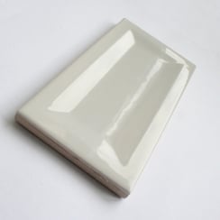 InMetro Light Grey Glazed 7.5cm x 15cm Wall Tile