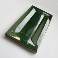 InMetro Victoria Green Crackle Glazed 7.5cm x 15cm Wall Tile