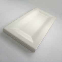 InMetro White Matt 7.5cm x 15cm Wall Tile