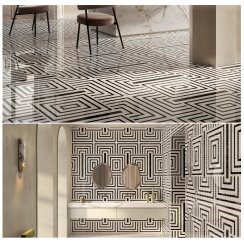 Intarsi Vinci 60cm x 120cm Wall and Floor Tile