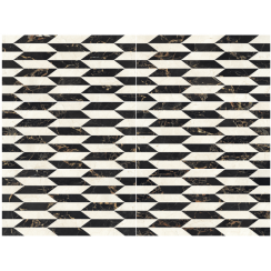 Intarsi Warm Gala 60cm x 120cm Wall and Floor Tile