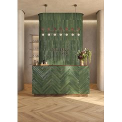 Iridescent Green 4.8cm x 45cm Wall & Floor Tile
