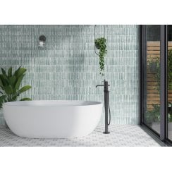 Itaca Green 20cm x 20cm Wall & Floor Tile